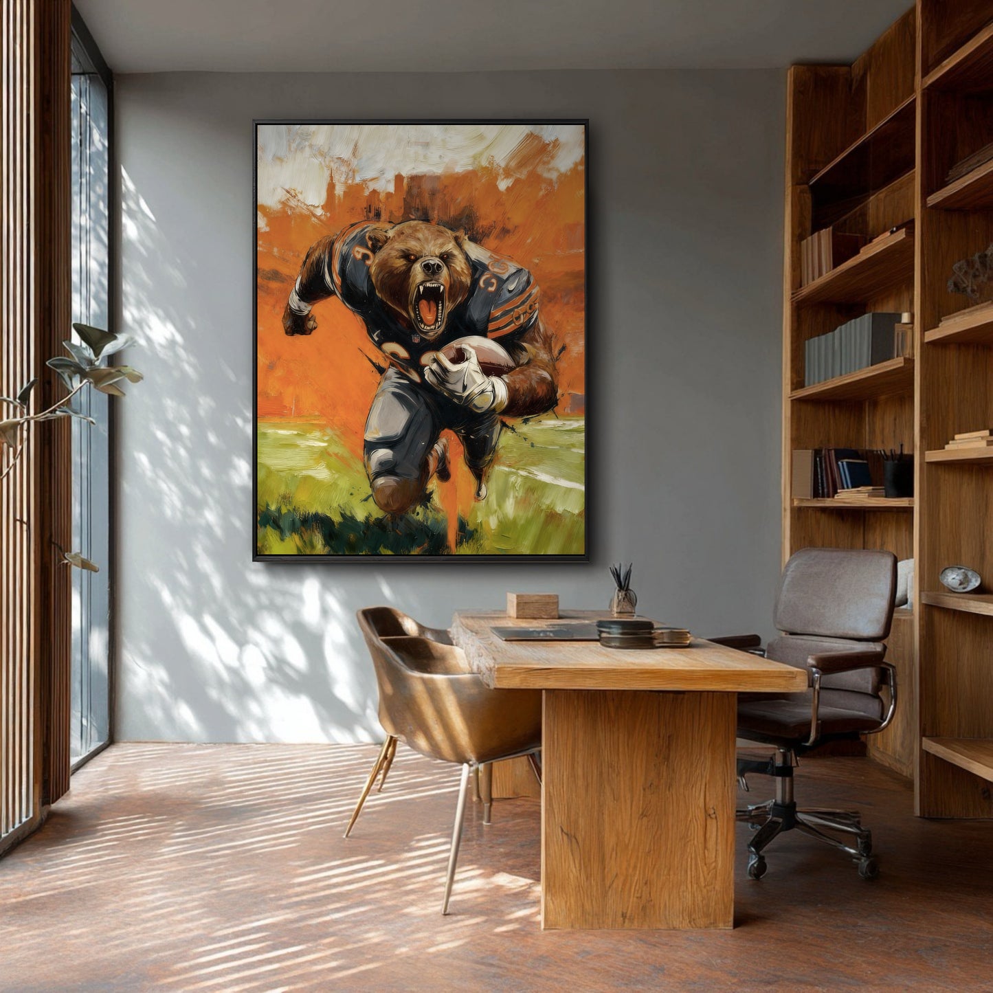 Realistic Untamed Spirit Portrait Art Painting | RP011