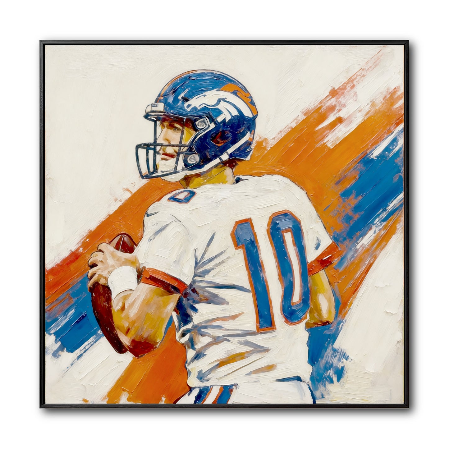 Realistic Intense Portrait Art Painting | RP006