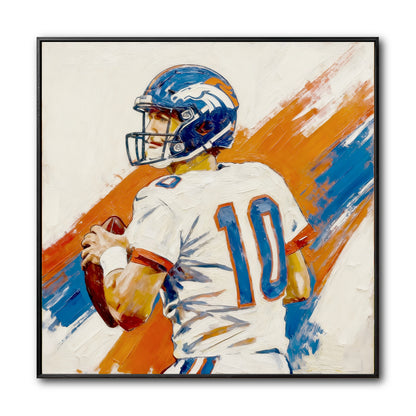 Realistic Intense Portrait Art Painting | RP006