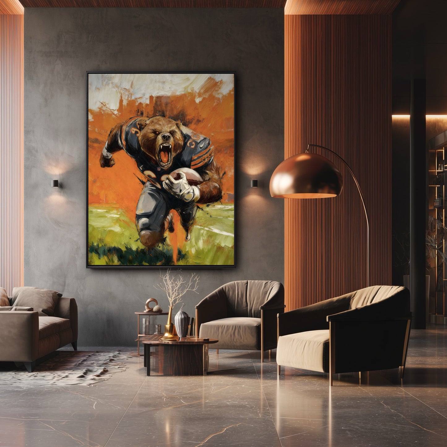 Realistic Untamed Spirit Portrait Art Painting | RP011