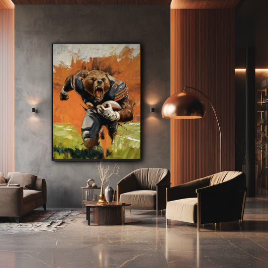 Realistic Untamed Spirit Portrait Art Painting | RP011