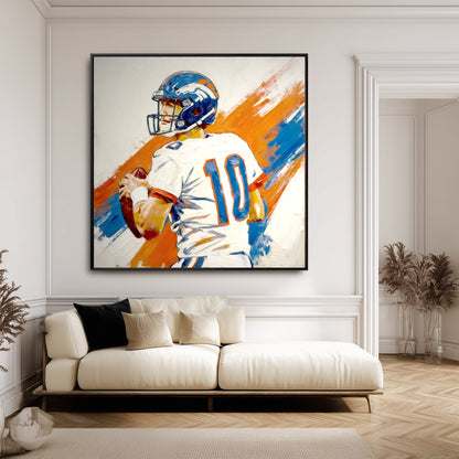 Realistic Intense Portrait Art Painting | RP006