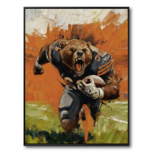 Realistic Untamed Spirit Portrait Art Painting | RP011