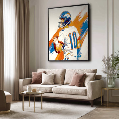 Realistic Intense Portrait Art Painting | RP006