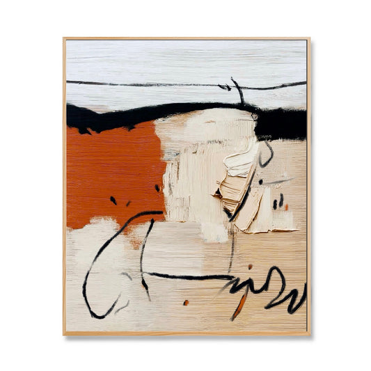 Expressionism Dynamic Landscape Art Painting | EL022