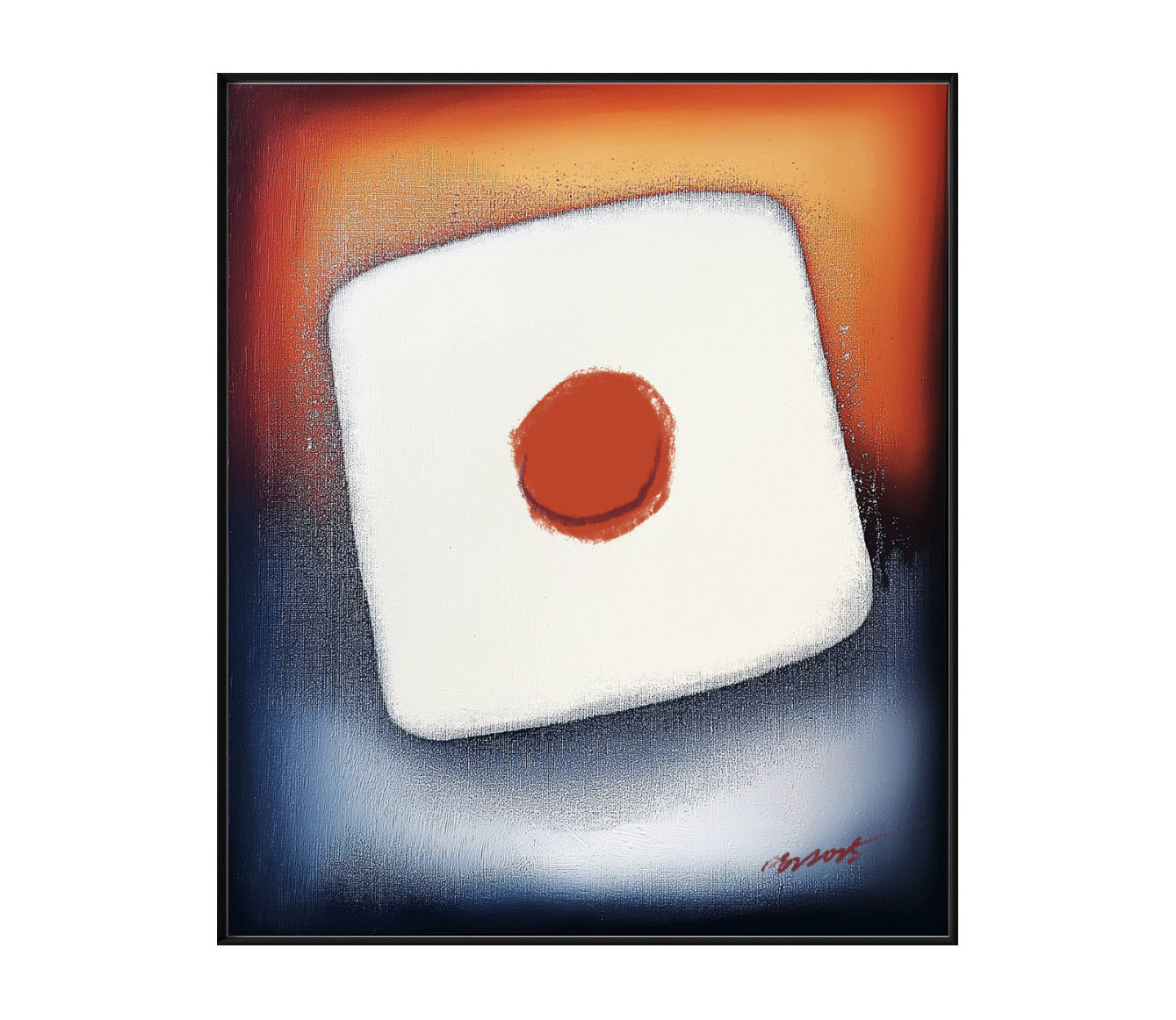 Original abstract black and white texture art: dramatic contrast, modern path/river scene, cold tone, contemporary vertical wall art vibe.