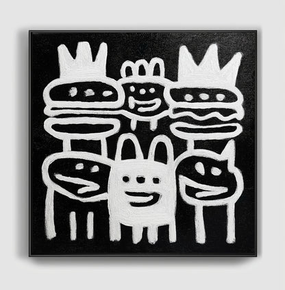 Graffiti Street Cats Pet Painting | GP001 GP002 GP003