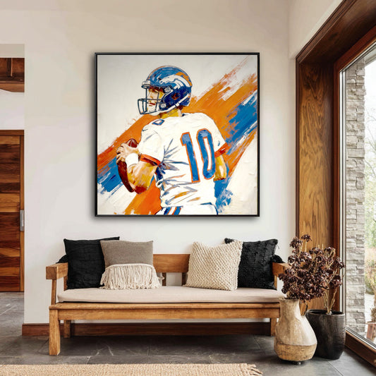 Realistic Intense Portrait Art Painting | RP006